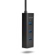 Axagon HUE-S2BL interface hub USB 3.2 Gen 1 (3.1 Gen 1) Type-A 5000 Mbit/s Black Axagon HUE-S2BL interface hub USB 3.2 Gen 1 (3.1 Gen 1) Type-A 5000 Mbit/s Black