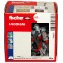 Fischer DUOBLADE, Screw & wall plug kit, Concrete, Plastic, Grey, Pozidriv, PZ2
