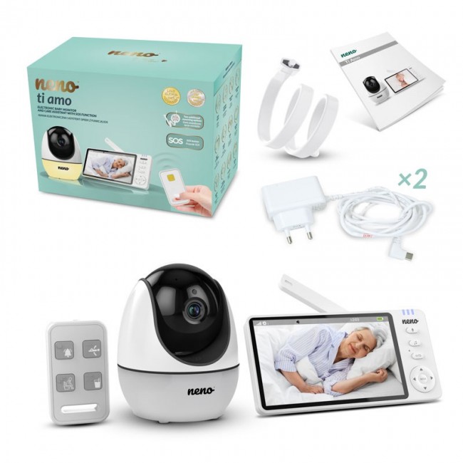 Neno Ti Amo electronic nanny and care assistant with SOS function Neno Ti Amo electronic nanny and care assistant with SOS function