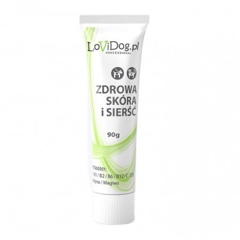 LOVIDOG Functional paste Healthy skin and coat - dog treat - 90g