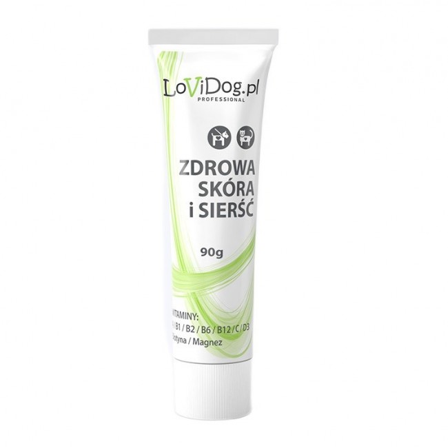 LOVIDOG Functional paste Healthy skin and coat - dog treat - 90g LOVIDOG Functional paste Healthy skin and coat - dog treat - 90g