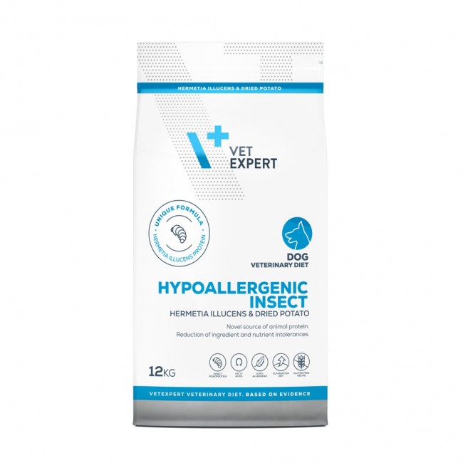 VET EXPERT Veterinary Diet Hypoallergenic Insect Dog - dry dog food - 12 kg VET EXPERT Veterinary Diet Hypoallergenic Insect Dog - dry dog food - 12 kg