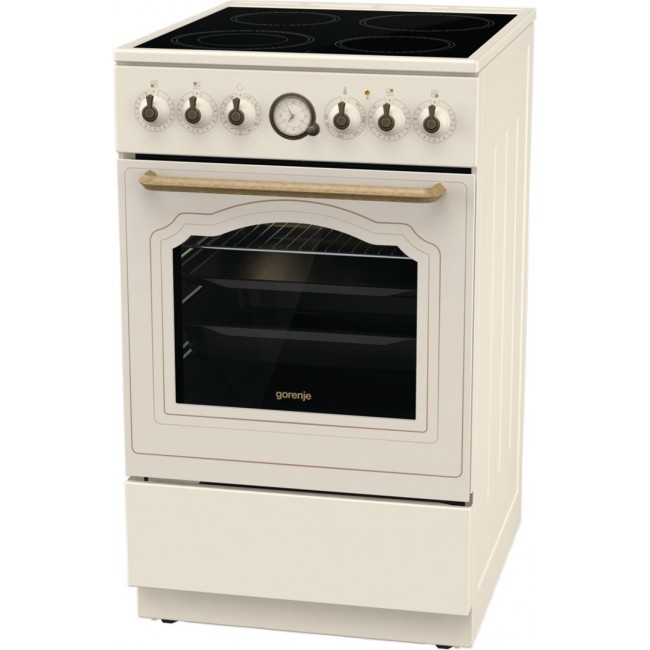 Gorenje GECS5B70CLI Freestanding cooker Electric Ceramic Ivory