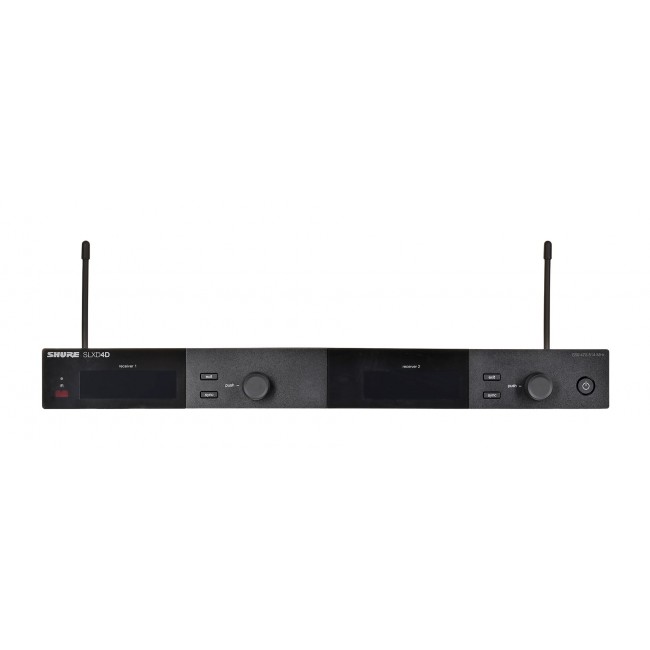 Shure SLXD24DE/B58-G59 - dual digital wireless system with two transmitters/handheld microphones (470 - 514 MHz)
