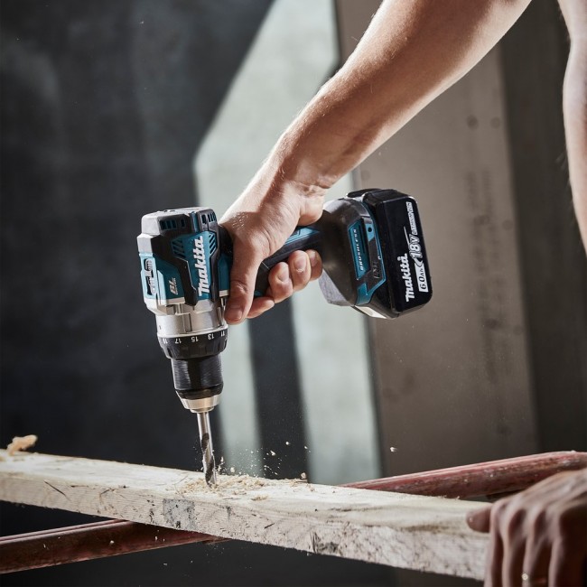 Makita DDF489RTJ power screwdriver/impact driver 1800 RPM Black, Blue, Steel