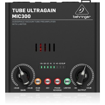 Behringer MIC300 audio preamplifier