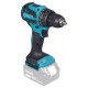 Makita DDF490Z drill 1900 RPM Keyless 1.7 kg Blue, Black