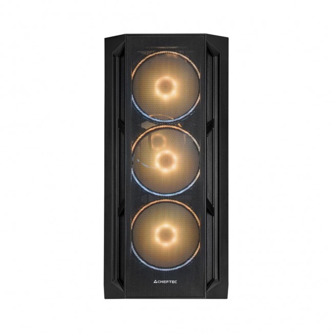 Chieftec PC- Geh use GA-01B-L-OP APEX LUMO Midi Tower Black