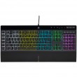Corsair K55 RGB PRO keyboard Gaming USB QWERTZ German Black Corsair K55 RGB PRO keyboard Gaming USB QWERTZ German Black