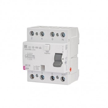 EFI-P4 40A/ 30MA/A DIFFERENTIAL CIRCUIT BREAKER 40A 4P 4M 30MA A 10KA