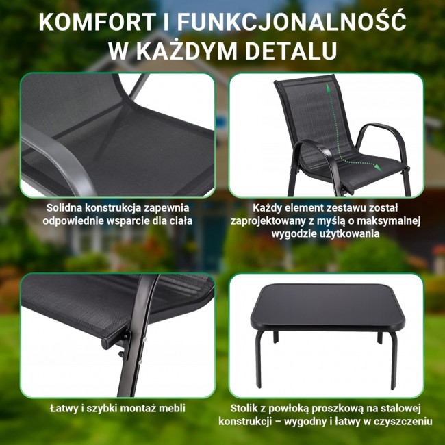 Garden furniture set Black Forest