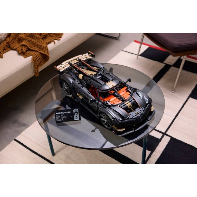 LEGO TECHNIC 42232 Koenigsegg Sadair's Spear Megacar