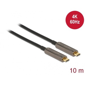 DeLOCK Active Optical USB-C Video Cable 4K 60 Hz 10 m