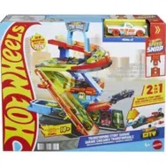 Hot Wheels City Transforming Stunt Garage