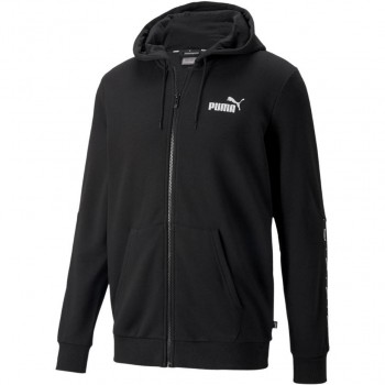 Puma ESS+ Tape Full-Zip Hoodie TR black 848768 01