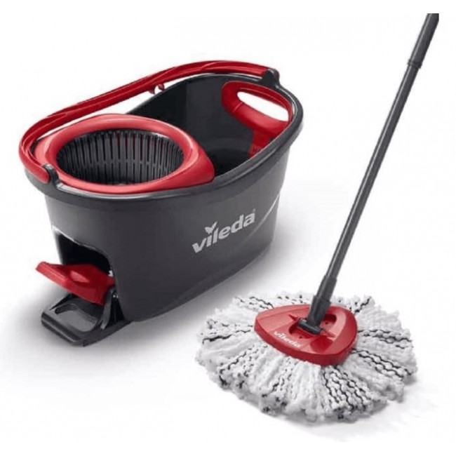 Spin Mop Vileda Turbo 3w1 Microfibre Spin Mop Vileda Turbo 3w1 Microfibre