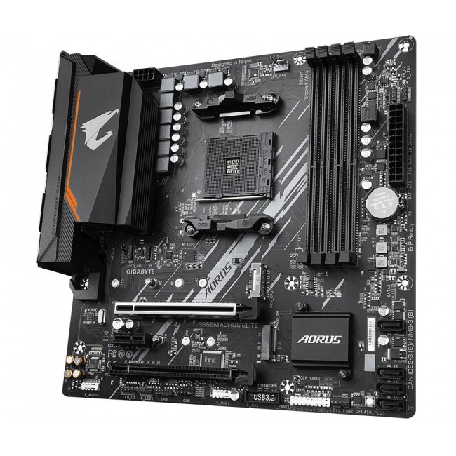 Gigabyte B550M AORUS ELITE Socket AM4 micro ATX AMD B550 Gigabyte B550M AORUS ELITE Socket AM4 micro ATX AMD B550