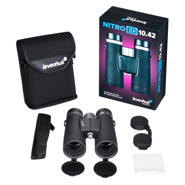 LEVENHUK Nitro ED 10x42 binoculars LEVENHUK Nitro ED 10x42 binoculars