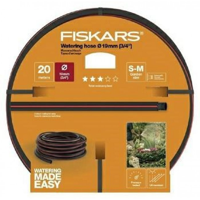 Fiskars Watering hose 19mm (3/4