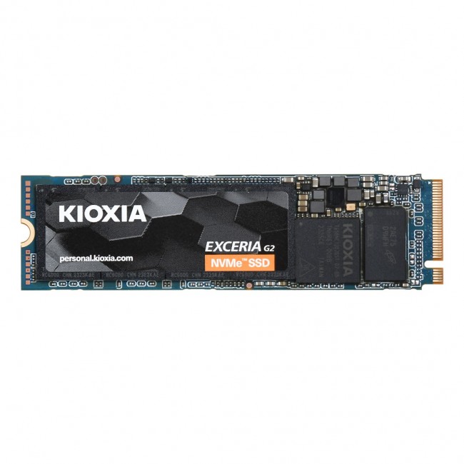 Kioxia EXCERIA G2 M.2 2 TB PCI Express 3.1a BiCS FLASH TLC NVMe Kioxia EXCERIA G2 M.2 2 TB PCI Express 3.1a BiCS FLASH TLC NVMe