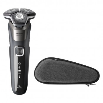 Philips SHAVER Series 5000 S5887/30 men's shaver Rotation shaver Trimmer Black, Grey