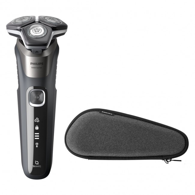 Philips SHAVER Series 5000 S5887/30 men's shaver Rotation shaver Trimmer Black, Grey