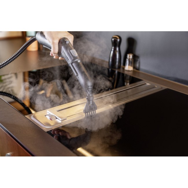 K rcher SC 2 Deluxe Cylinder steam cleaner 1 L 1500 W Black, White