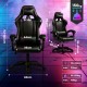 Extralink Gaming | Gaming Chair | office, rotary, bucket, black, G-524