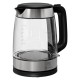 Electrolux E4GK1-4GB electric kettle 1.7 L 2200 W Black, Stainless steel, Transparent
