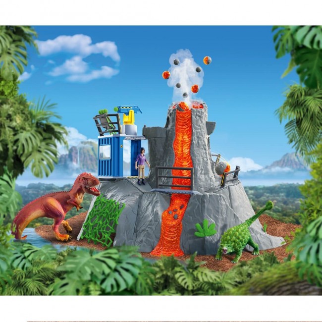 schleich Dinosaurs Volcano Expedition Base Camp