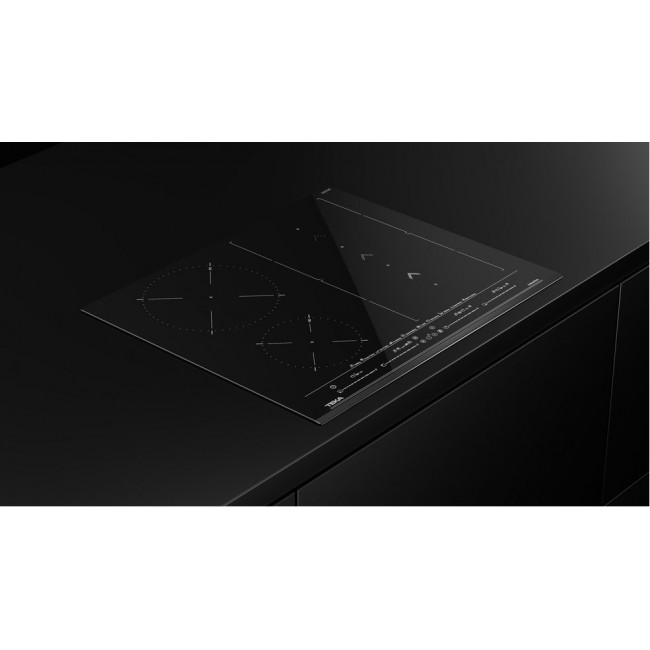 Teka IZS 66800 MST Black Built-in 60 cm Zone induction hob 4 zone(s)