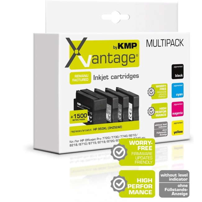 KMP 1747,4085 ink cartridge 4 pc(s) Compatible Black, Cyan, Magenta, Yellow