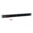 Equip 12-Outlet C13 Power Distribution Unit, on/off switch