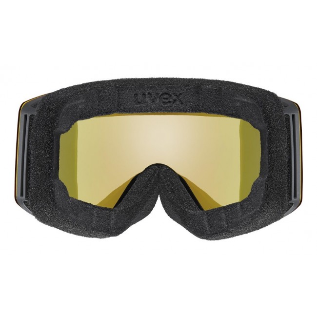 Uvex Skibrille provoqe FM winter sport goggles Black Men Blue Spherical lens
