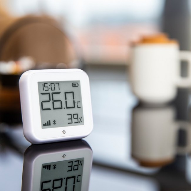 Shelly Plus H&T - Adv. Humidity & Temp Sensor Whit