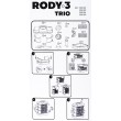 ZOLUX Rody3 Trio White - cage for rodents - 1 piece ZOLUX Rody3 Trio White - cage for rodents - 1 piece