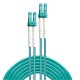 Lindy 50m LC-LC OM3 50/125 Fibre Optic Patch Cable Lindy 50m LC-LC OM3 50/125 Fibre Optic Patch Cable