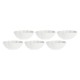 LA PORCELLANA BIANCA VILLADEIFIORI Set of 6 round bowls 15 cm LA PORCELLANA BIANCA VILLADEIFIORI Set of 6 round bowls 15 cm