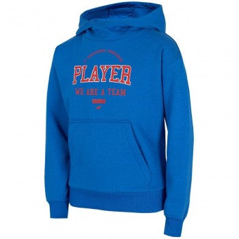 Boys' sweatshirt 4F cobalt HJZ22 JBLM006 36S 140cm