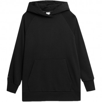Women's sweatshirt 4F F0955 deep black 4FWSS24TSWSF0955 20S S