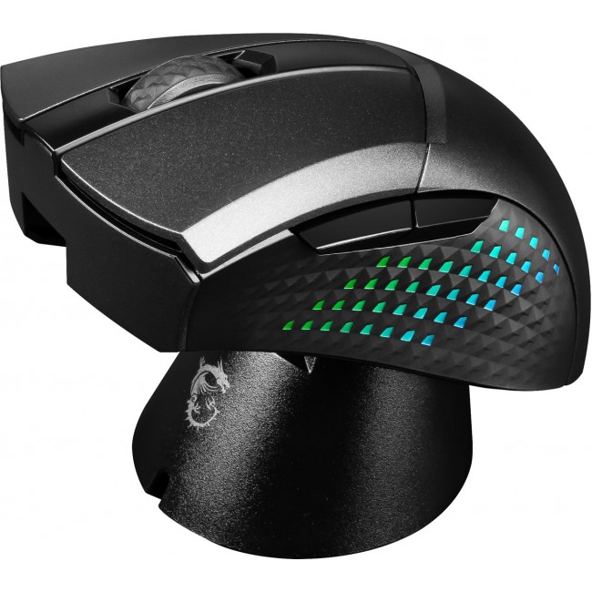 MSI CLUTCH GM51 LIGHTWEIGHT WIRELESS mouse Gaming Right-hand RF Wireless + Bluetooth + USB Type-C Optical 26000 DPI