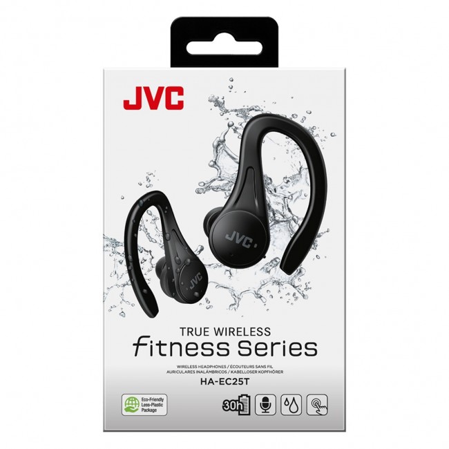 JVC HA-EC25TBU - in-ear headphones, black JVC HA-EC25TBU - in-ear headphones, black