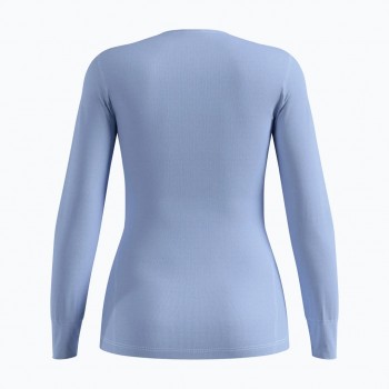 Odlo BL TOP crew neck s/s ACTIVE WARM long-sleeved thermal underwear, size M, blue