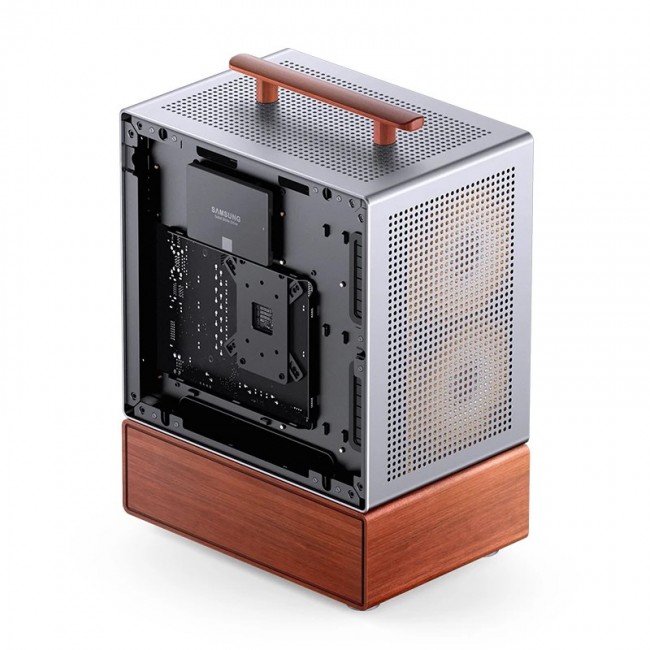 Jonsbo T7 Midi Tower Wood, Silver