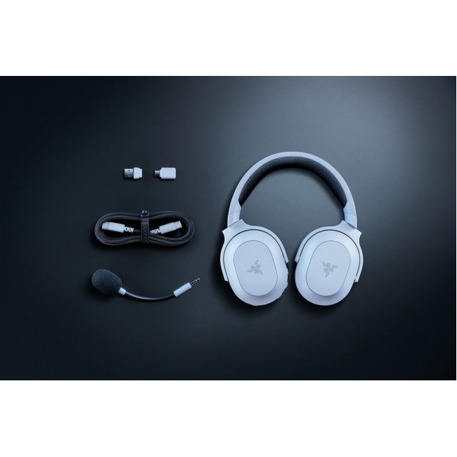 Razer Barracuda X Chroma Headset Wireless Head-band Gaming USB Type-C Bluetooth Black, White