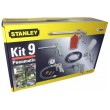 STANLEY PNEUMATIC TOOL SET 9 pcs. STANLEY PNEUMATIC TOOL SET 9 pcs.