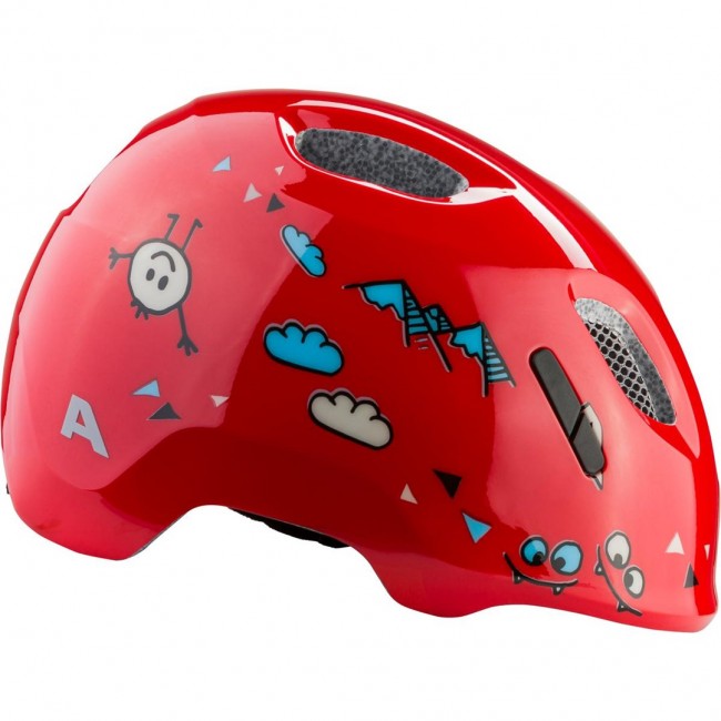 ALPINA XIMO 2 RED SMILE GLOSS Bike Helmet, Size 49-54 ALPINA XIMO 2 RED SMILE GLOSS Bike Helmet, Size 49-54
