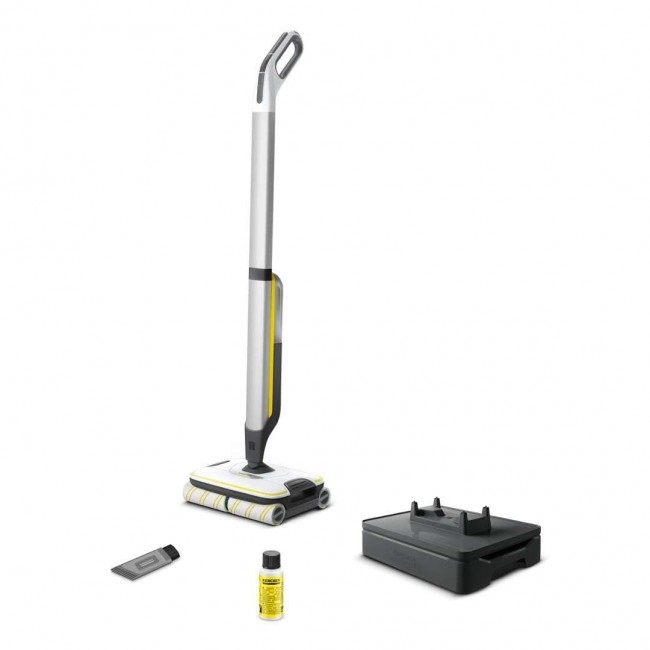 K rcher FC 7 CORDLESS Electric broom Battery Dry&wet Bagless Black, White, Yellow 2.85 Ah