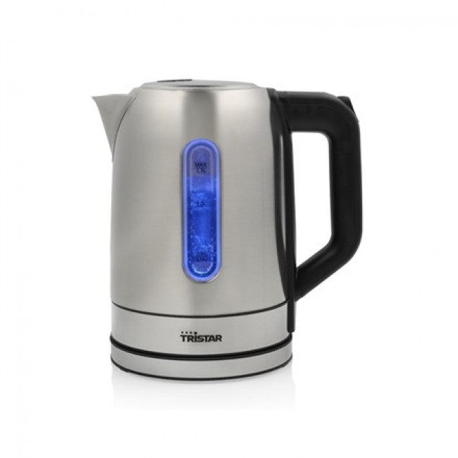 Tristar WK-1344 electric kettle 1.7 L 2200 W Black, Silver