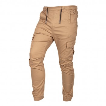 Work trousers OUTDOOR, jogger, beige, size XXL